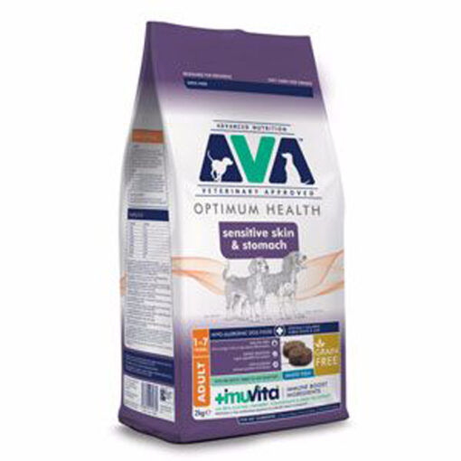 Thức ăn cho chó AVA Veterinary Approved Sensitive Skin and Stomach Adult