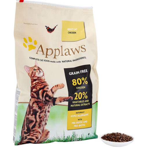 Thức ăn cho mèo trưởng thành Applaws Adult Dry Chicken 7.5Kg