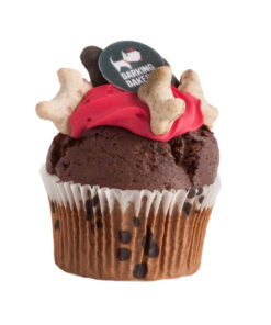 Bánh cho chó Barking Bakery Carob Woofin with Pink Frosting