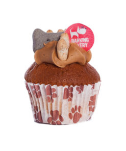Bánh cho chó Barking Bakery Carob Woustin với Carob Frosting