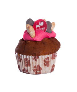 Bánh cho chó Barking Bakery Vanilla Woofin with Pink Frosting