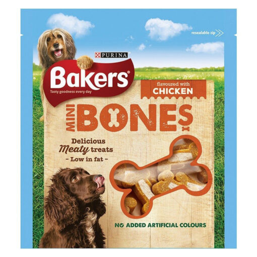 Bánh thưởng cho chó Bakers Mini Bones Chicken