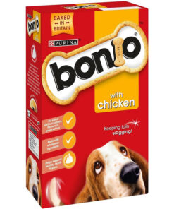 Bánh thưởng cho chó Bonio Biscuits With Chicken