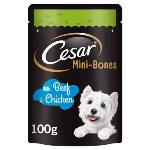 Bánh thưởng cho chó Cesar Mini-Bones Beef and Chicken