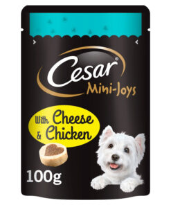 Bánh thưởng cho chó Cesar Mini-Joys Cheese and Chicken