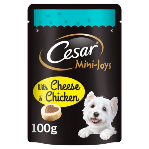 Bánh thưởng cho chó Cesar Mini-Joys Cheese and Chicken