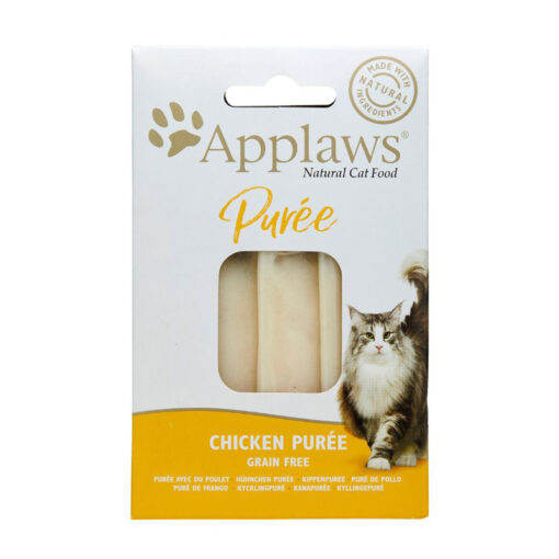 Bánh thưởng cho mèo Applaws Chicken Puree