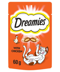 Bánh thưởng cho mèo Dreamies with Tasty Chicken