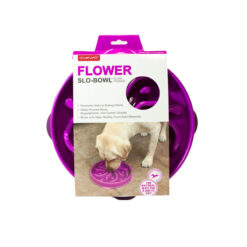 Bát ăn cho chó Dog Games Flower Slo-Bowl