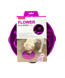 Bát ăn cho chó Dog Games Flower Slo-Bowl