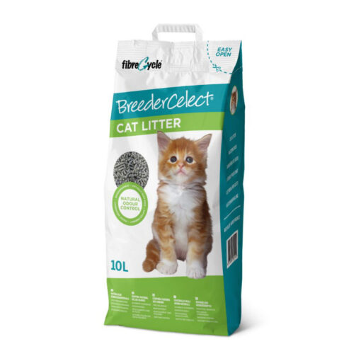 Cát cho mèo Breeder Celect Recycled Paper Pellet Non Clumping Cat Litter