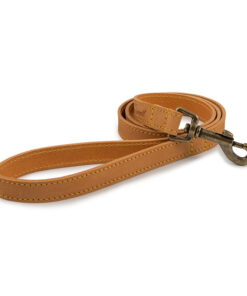 Dây dắt chó Ancol Timberwolf Tan Leather Dog Lead