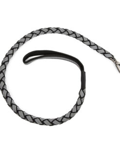 Dây dắt chó Dog Walk Reflective Grey Braided