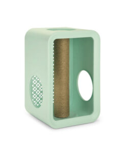 Đồ cào móng cho mèo Beeztees Scratch Cat Cube Mint