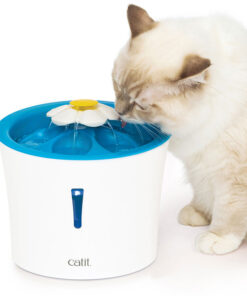 Đồ dùng cho mèo Catit Flower Cat Drinking Water Fountain with LED Nightlight