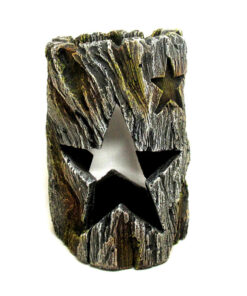 Đồ trang trí bể cá Classic Bark with Star Swinthru Aquarium Ornament Brown