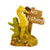 Đồ trang trí bể cá Classic No Fishing and Seahorse Ornament