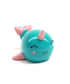 Đồ trang trí cho bể cá Aqua Town Cute Whale Aquarium Ornament