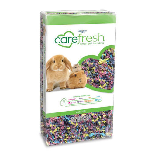 Lót chuồng cho chuột lang Carefresh Natural Paper Fibre Small Pet Bedding Confetti
