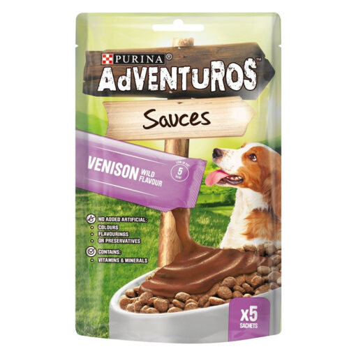 Nước sốt cho chó Adventuros Sauces Topper Venison