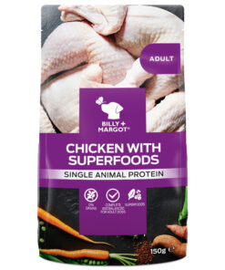 Nước sốt cho chó Billy + Margot Chicken with Superfoods Pouch