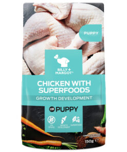 Nước sốt cho chó Billy + Margot Chicken with Superfoods Puppy Food Pouch