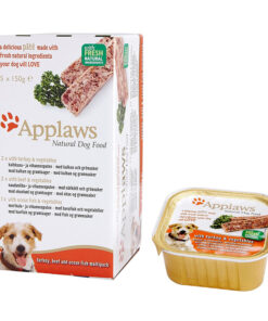 Pate cho chó Applaws Multi Pack Fresh Selection Turkey, Beef and Ocean Fish