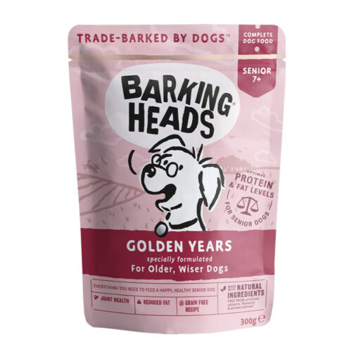 Pate cho chó Barking Heads Golden Years Wet Pouch