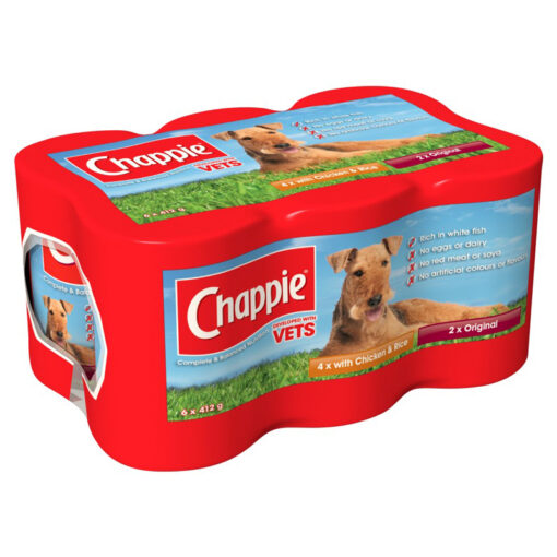 Pate cho chó Chappie Adult Dog Food Tins Favourites