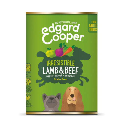Pate cho chó Edgard Cooper Grain Free Lamb and Beef Wet