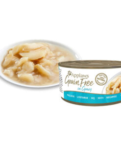 Pate cho mèo Applaws Pollock in Gravy Grain Free