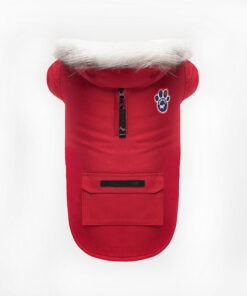 Quần áo cho chó Canada Pooch Winter Wilderness Dog Coat Red