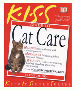 Sách dạy cách chăm mèo DK Kiss Cat Care Book