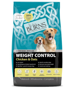 Thức ăn cho chó Burns Weight Control Adult and Senior Dry Dog Food Chicken and Oats