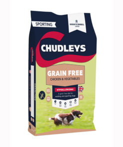 Thức ăn cho chó Chudleys Grain Free Working Adult Dog Food Chicken and Vegetables