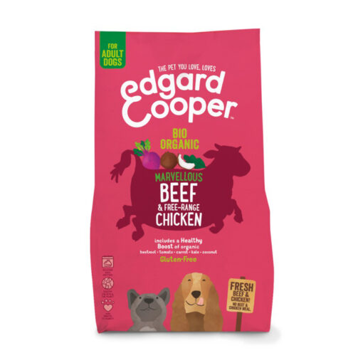 Thức ăn cho chó Edgard Cooper Fresh Organic Beef and Free-Range Chicken