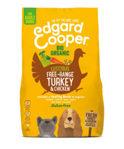 Thức ăn cho chó Edgard Cooper Fresh Organic Turkey and Free-Range Chicken