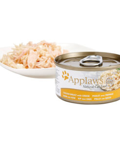 Thức ăn cho mèo Applaws Chicken and Cheese Tin