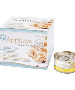 Thức ăn cho mèo Applaws Tin Multipack Supreme Selection