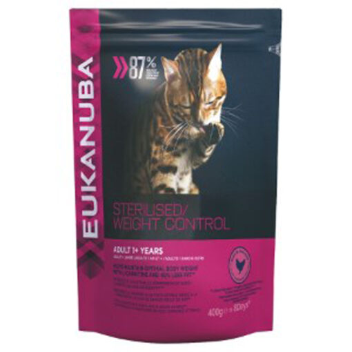 Thức ăn cho mèo Eukanuba Sterilised/Weight Control Adult