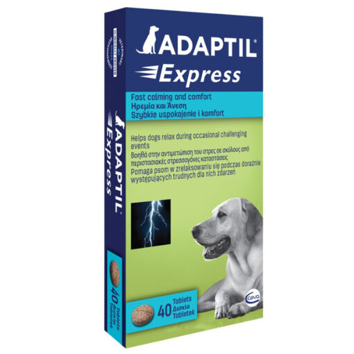 Thuốc giảm stress cho chó Adaptil Express Calming Tablets