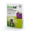 Thuốc tẩy giun cho chó Drontal Flavour Plus Bone Shaped Worming Tablet
