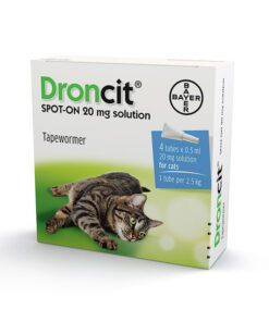 Thuốc tẩy giun cho mèo Droncit Spot On Worming Drops for Cats