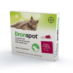 Thuốc tẩy giun cho mèo Dronspot Spot on Small Cat Wormer