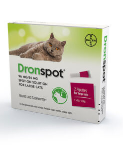 Thuốc tẩy giun cho mèo Dronspot Spot on Small Cat Wormer