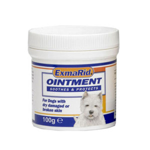 Thuốc thú y cho chó ExmaRid Ointment 100g for Dogs with Dry, Damaged or Broken Skin