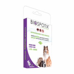 Thuốc trị ve chó BIOSPOTIX Natural Flea and Tick Repellent Large Dog