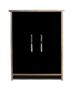 Tủ để bể cá cảnh Aqua One Aqua Vue 580 Walnut/Black Gloss Cabinet