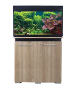 Tủ để bể cá cảnh Aqua One AquaVogue Aquarium with Black and Oak Cabinet