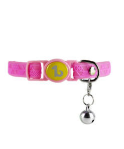 Vòng cổ cho mèo Be One Breed Silicone Cat Collar Pink